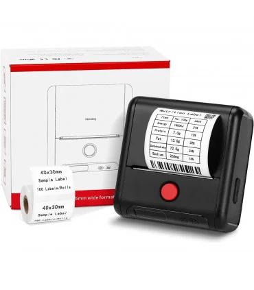 Máy in nhãn Máy in nhãn di động M200, Bluetooth, in qua app, màu đen | ⓿❽❻❽❺⓿❺⓿❺❺ | Máy in nhãn, máy in tem, máy in mã vạch |...