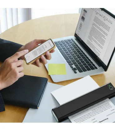 Máy in di động M08F (A4, giấy nhiệt, không mực, Bluetooth/USB-C) | ⓿❽❻❽❺⓿❺⓿❺❺| KHUÊ TÚ