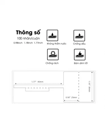Máy in nhãn Bộ máy in tem gọng kính mắt M110 | ⓿❽❻❽❺⓿❺⓿❺❺ | Máy in nhãn, máy in tem, máy in mã vạch | khuetu.vn