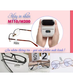 Máy in nhãn Bộ máy in tem gọng kính mắt M200 | ⓿❽❻❽❺⓿❺⓿❺❺ | Máy in nhãn, máy in tem, máy in mã vạch | khuetu.vn