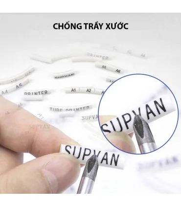 Mực in ống SUPVAN TP-R80ER, màu đỏ, 12mm x 80m, cho máy in ống Supvan | ⓿❽❻❽❺⓿❺⓿❺❺ | Ống lồng, ống lồng cos, vật tư in ống | ...