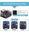 Mực in ống SUPVAN TP-R80ER, màu đỏ, 12mm x 80m, cho máy in ống Supvan