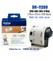 DK-11209, 29mm x 62mm x 800 labels, nhãn bế, giấy decal