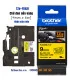 Brother TZe-FX621, khổ 9mm, dài 8m, Black on Yellow, siêu dẻo, chống thấm nước | ⓿❽❻❽❺⓿❺⓿❺❺ | Nhãn in, tem in, giấy in, băng ...