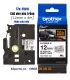 Brother TZe-FX231, khổ 12mm, dài 8m, Black on White, siêu dẻo, chống thấm nước | ⓿❽❻❽❺⓿❺⓿❺❺ | Nhãn in, tem in, giấy in, băng ...