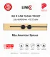Bộ Ổ cắm thanh trượt Line8 (Lắp nổi/600mm/American Spruce) + 02 Ổ cắm | ⓿❽❻❽❺⓿❺⓿❺❺ | khuetu.vn