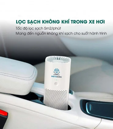 Máy lọc không khí ô tô METAKING Mini | ⓿❽❻❽❺⓿❺⓿❺❺ | khuetu.vn