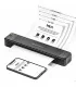 Máy in di động P831 (A4, giấy thường, in ribbon, Bluetooth/USB-C) | ⓿❽❻❽❺⓿❺⓿❺❺| KHUÊ TÚ