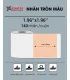 Nhãn tròn 50 x 50mm, màu Khaki, KTR-5050-140KA | ⓿❽❻❽❺⓿❺⓿❺❺ | Nhãn in, tem in, giấy in, băng nhãn, tape in | khuetu.vn