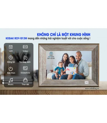 Khung Ảnh Kỹ Thuật Số Wifi Kodak RCF-1013W | ⓿❽❻❽❺⓿❺⓿❺❺ | khuetu.vn