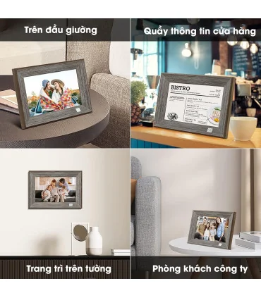 Khung Ảnh Kỹ Thuật Số Wifi Kodak RCF-1013W | ⓿❽❻❽❺⓿❺⓿❺❺ | khuetu.vn