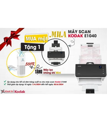 Máy scan Kodak E1040 (40ppm, 5000ppd, A4, USB) | Phân phối Kodak Scanner | ⓿❽❻❽❺⓿❺⓿❺❺ | khuetu.vn