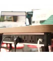 Ổ cắm điện treo dưới bàn MK102UB (Đen)