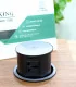 Ổ cắm điện âm bàn, có sạc không dây MK102GB (Xám đen) | ⓿❽❻❽❺⓿❺⓿❺❺ | khuetu.vn