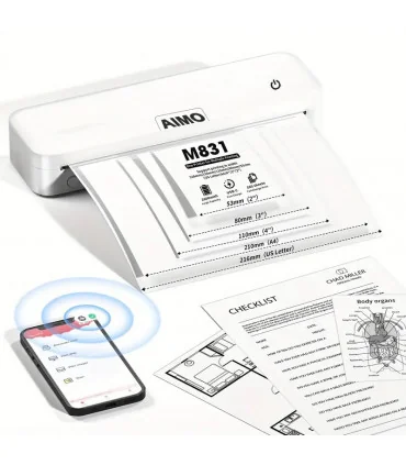 Máy in di động M831 (A4, giấy nhiệt, không mực, Bluetooth/USB-C) | ⓿❽❻❽❺⓿❺⓿❺❺| KHUÊ TÚ