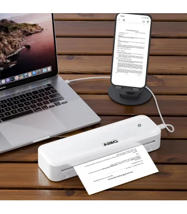 Máy in di động M831 (A4, giấy nhiệt, không mực, Bluetooth/USB-C) | ⓿❽❻❽❺⓿❺⓿❺❺| KHUÊ TÚ