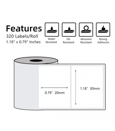 Nhãn đa năng 30 x 20mm, KT-3020-320 | ⓿❽❻❽❺⓿❺⓿❺❺ | Nhãn in, tem in, giấy in, băng nhãn, tape in | khuetu.vn