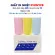 Giấy nhiệt vàng/hồng/xanh cho T02, độ bền 5 năm, 53mm x 6.5m, KT-RMYPB chính hãng AIMO