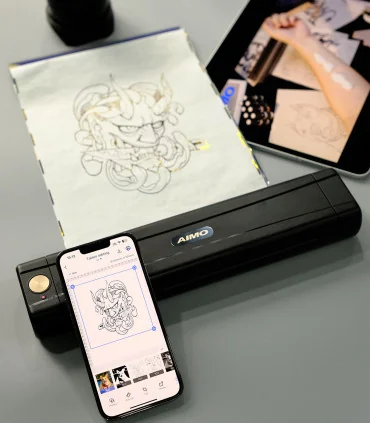 Máy scan hình xăm M08E-WS (Nâng cấp của mẫu M08F) | ⓿❽❻❽❺⓿❺⓿❺❺| KHUÊ TÚ