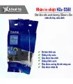 Nhãn in HZe-S561 (TZe-S561, TZ2-S561), 36mm x 8m, Black on Blue