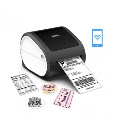 Máy in nhãn Máy In Tem Nhãn AIMO D530 Pro 300dpi, Bluetooth - In Tem Phụ | ⓿❽❻❽❺⓿❺⓿❺❺ | Máy in nhãn, máy in tem, máy in mã vạ...