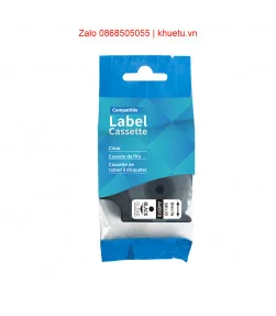 DM-A40910 D1 Tape 40910 9mm x 7m Black on Clear | ⓿❽❻❽❺⓿❺⓿❺❺ | Nhãn in, tem in, giấy in, băng nhãn, tape in | khuetu.vn