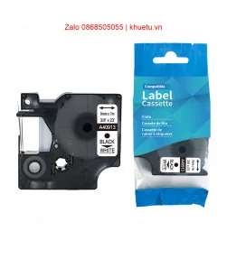 DM-A40913 D1 Tape A40913 9mm x 7m Black on White | ⓿❽❻❽❺⓿❺⓿❺❺ | Nhãn in, tem in, giấy in, băng nhãn, tape in | khuetu.vn