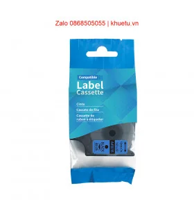 DM-A45016 D1 Tape A45016 12mm x 7m Black on Blue | ⓿❽❻❽❺⓿❺⓿❺❺ | Nhãn in, tem in, giấy in, băng nhãn, tape in | khuetu.vn