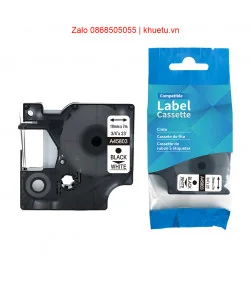 DM-A45803 D1 Tape A45803 19mm x 7m Black on White | ⓿❽❻❽❺⓿❺⓿❺❺ | Nhãn in, tem in, giấy in, băng nhãn, tape in | khuetu.vn