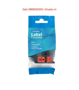 DM-A45807 D1 Tape A45807 19mm x 7m Black on Red | ⓿❽❻❽❺⓿❺⓿❺❺ | Nhãn in, tem in, giấy in, băng nhãn, tape in | khuetu.vn