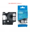 DM-A53713 D1 Tape A53713 24mm x 7m Black on White