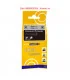 Rhino Permanent Polyester 3/8" (9mm), Black on Metallic (18485) | ⓿❽❻❽❺⓿❺⓿❺❺ | Nhãn in, tem in, giấy in, băng nhãn, tape in |...