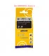 Rhino Permanent Polyester 1/4" (6mm), Black on Metallic (1805441) | ⓿❽❻❽❺⓿❺⓿❺❺ | Nhãn in, tem in, giấy in, băng nhãn, tape in...