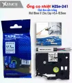 Ống co nhiệt HZSe-241, khổ 18mm x 1,5m, cáp 5.4-10.6mm, màu trắng