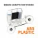 Supvan Ribbon TP-R453BKE, màu đen, khổ 55mm x 45m, mực cho máy in ống co nhiệt Supvan TP2000M