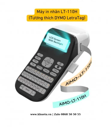 A91205 LetraTag Tape DYMO 12mm x 4m Black on Blue | ⓿❽❻❽❺⓿❺⓿❺❺ | Nhãn in, tem in, giấy in, băng nhãn, tape in | khuetu.vn