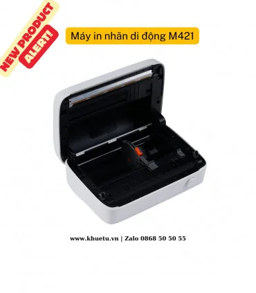 Máy in nhãn Máy in nhãn di động M421, Bluetooth, in qua app, (Trắng) | ⓿❽❻❽❺⓿❺⓿❺❺ | Máy in nhãn, máy in tem, máy in mã vạch |...