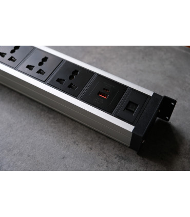 Ổ cắm điện treo dưới bàn MK102UB (Đen - 2026) | ⓿❽❻❽❺⓿❺⓿❺❺ | khuetu.vn