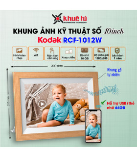 Khung Ảnh Kỹ Thuật Số Wifi Kodak RCF-1012W | ⓿❽❻❽❺⓿❺⓿❺❺ | khuetu.vn