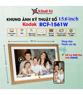 Khung Ảnh Kỹ Thuật Số Wifi Kodak RCF-1561P | ⓿❽❻❽❺⓿❺⓿❺❺ | khuetu.vn