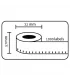 DM-A11354, Black on White, 32mm x 57mm x 1000 labels | ⓿❽❻❽❺⓿❺⓿❺❺ | Nhãn in, tem in, giấy in, băng nhãn, tape in | khuetu.vn