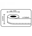 DM-A99019, Black on White, 190mm x 59mm x 110 Labels