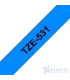 Brother TZe-531, khổ 12mm, dài 8m, Black on Blue, chống thấm nước | ⓿❽❻❽❺⓿❺⓿❺❺ | Nhãn in, tem in, giấy in, băng nhãn, tape in...