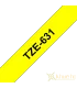 Brother TZe-631, khổ 12mm, dài 8m, Black on Yellow, chống thấm nước | ⓿❽❻❽❺⓿❺⓿❺❺ | Nhãn in, tem in, giấy in, băng nhãn, tape ...