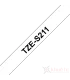 Brother TZe-S211, khổ 6mm, dài 8m, Black on White, siêu dính, chống thấm nước | ⓿❽❻❽❺⓿❺⓿❺❺ | Nhãn in, tem in, giấy in, băng n...