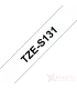 Brother TZe-S131, khổ 12mm, dài 8m, Black on Clear, siêu dính, chống thấm nước | ⓿❽❻❽❺⓿❺⓿❺❺ | Nhãn in, tem in, giấy in, băng ...