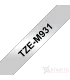 Brother TZe-M931, khổ 12mm, dài 8m, Black on Silver Matt, nhãn bạc, chống thấm nước | ⓿❽❻❽❺⓿❺⓿❺❺ | Nhãn in, tem in, giấy in, ...