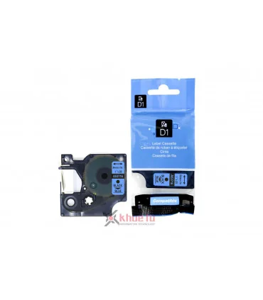 DM-A53716 D1 Tape A53716 24mm x 7m Black on Blue | ⓿❽❻❽❺⓿❺⓿❺❺ | Nhãn in, tem in, giấy in, băng nhãn, tape in | khuetu.vn