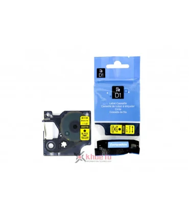 DM-A53718 D1 Tape A53718 24mm x 7m Black on Yellow | ⓿❽❻❽❺⓿❺⓿❺❺ | Nhãn in, tem in, giấy in, băng nhãn, tape in | khuetu.vn