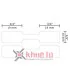 DM-A11351, Black on White, 11mm x 54mm x 1500 labels | ⓿❽❻❽❺⓿❺⓿❺❺ | Nhãn in, tem in, giấy in, băng nhãn, tape in | khuetu.vn
